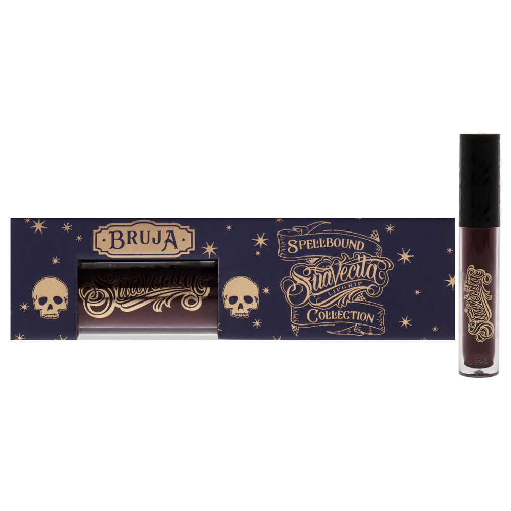 Lipgrip Matte Liquid Lipstick - Bruja by Suavecito for Women - 0.149 oz Lipstick